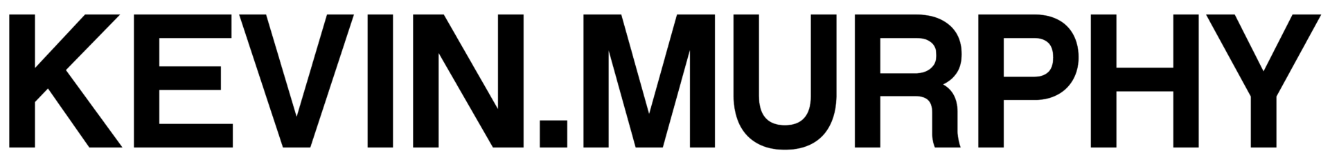 The logo for Kevin Murphy