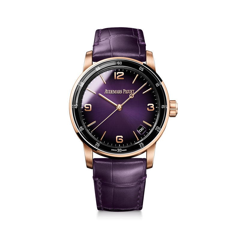 Purple luxury watch sale