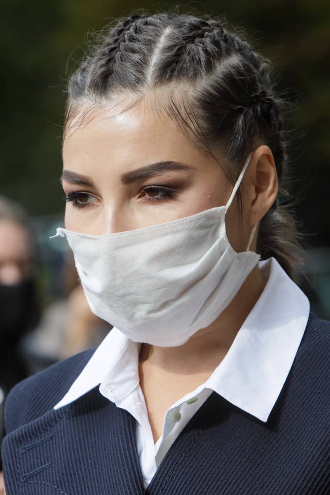 Milan Fashion Week MFW Spring Summer 2021 Beauty Street Style Hair