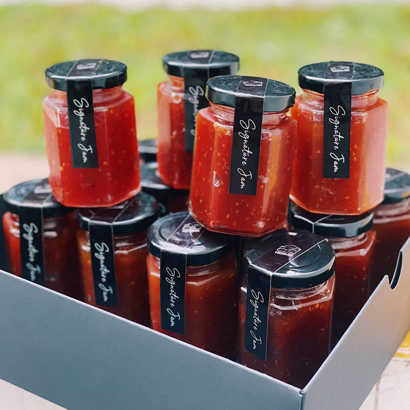 Made from scratch and prepared by hand in small batches