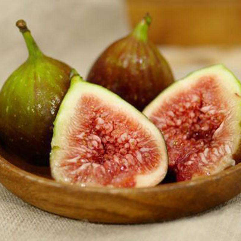 Figs flown in specially from Turkey