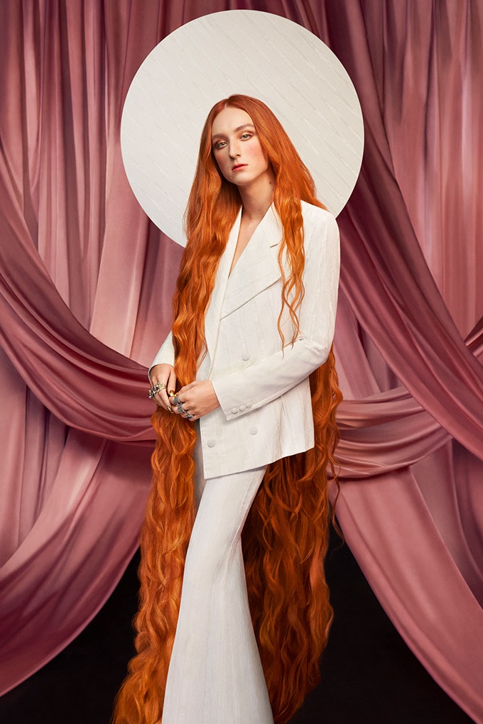Vogue Singapore January 2021 - MAC Cosmetics Harris Reed collaboration make-up gender fluidity beauty