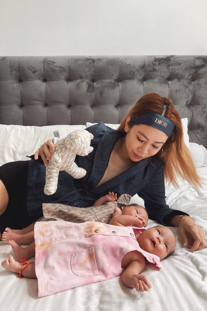 Vogue Singapore May 2021 - Nellie lim mother's day twins ivf pregnancy mummy