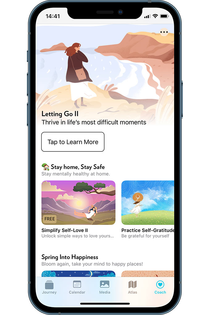 Journey Journaling app on Apple App store