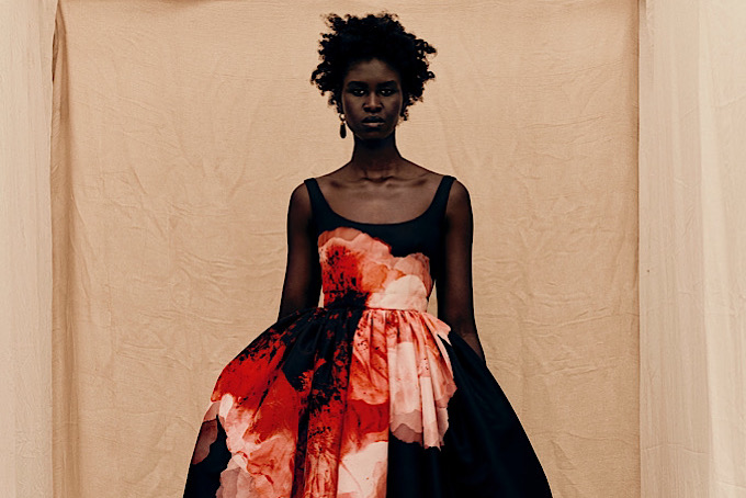 Alexander McQueen's Sarah Burton was inspired by “the most