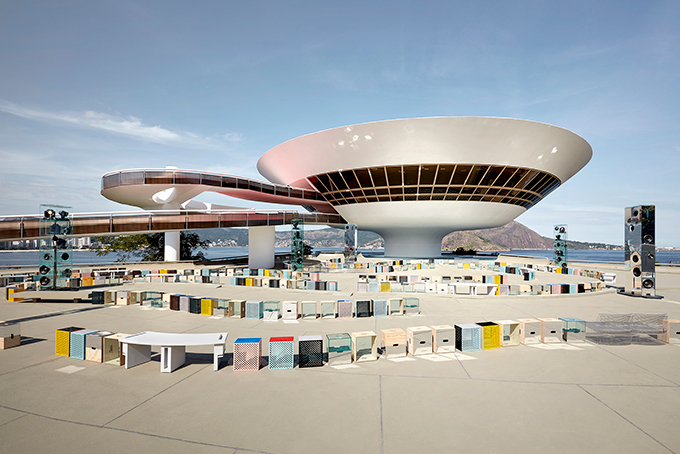 Niterói Contemporary Art Museum, Rio de Janeiro, Brazil