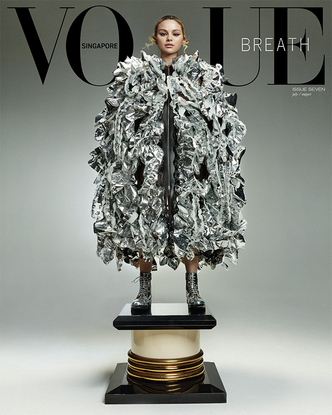 Selena Gomez is Vogue Singapore s cover star for the July August Breath issue