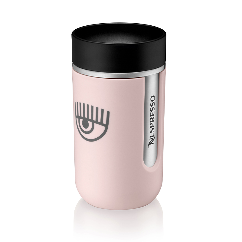 travel mug nespresso pink