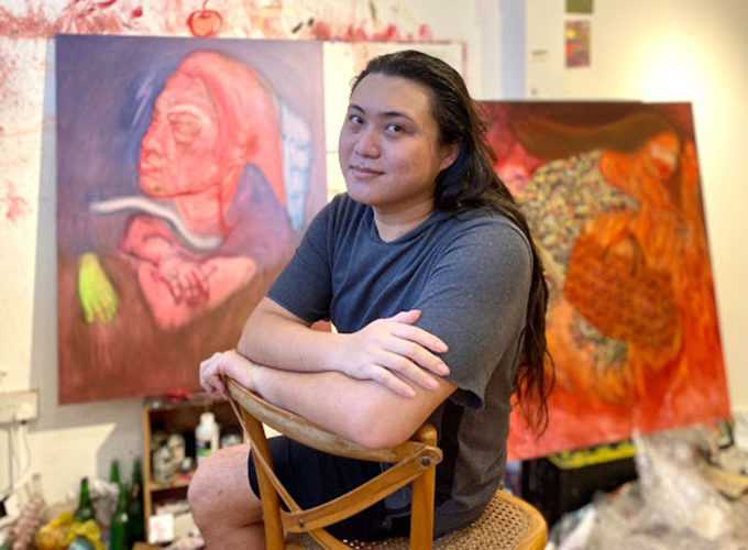 Transgender Singaporean artist Marla Bendini