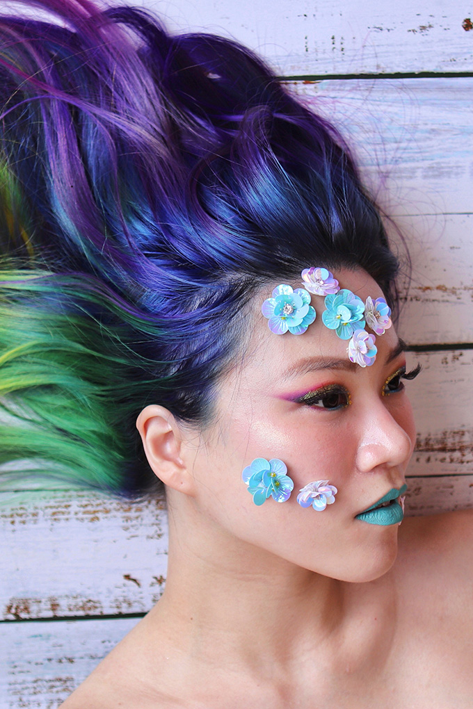 Beauty influencer Francesca Tanmizi / @workingwithmonolids