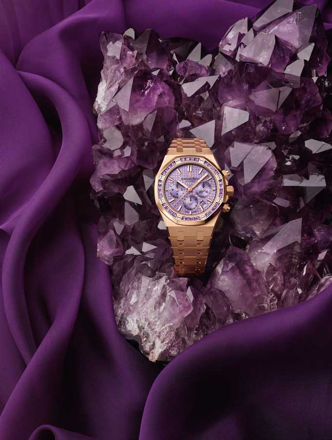 Audemars-piguet-harley-weir-amethyst-watch