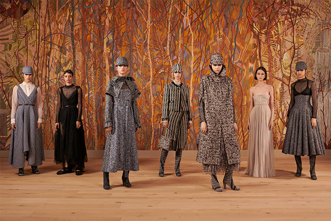 16 beautifully tactile looks from the Dior haute couture