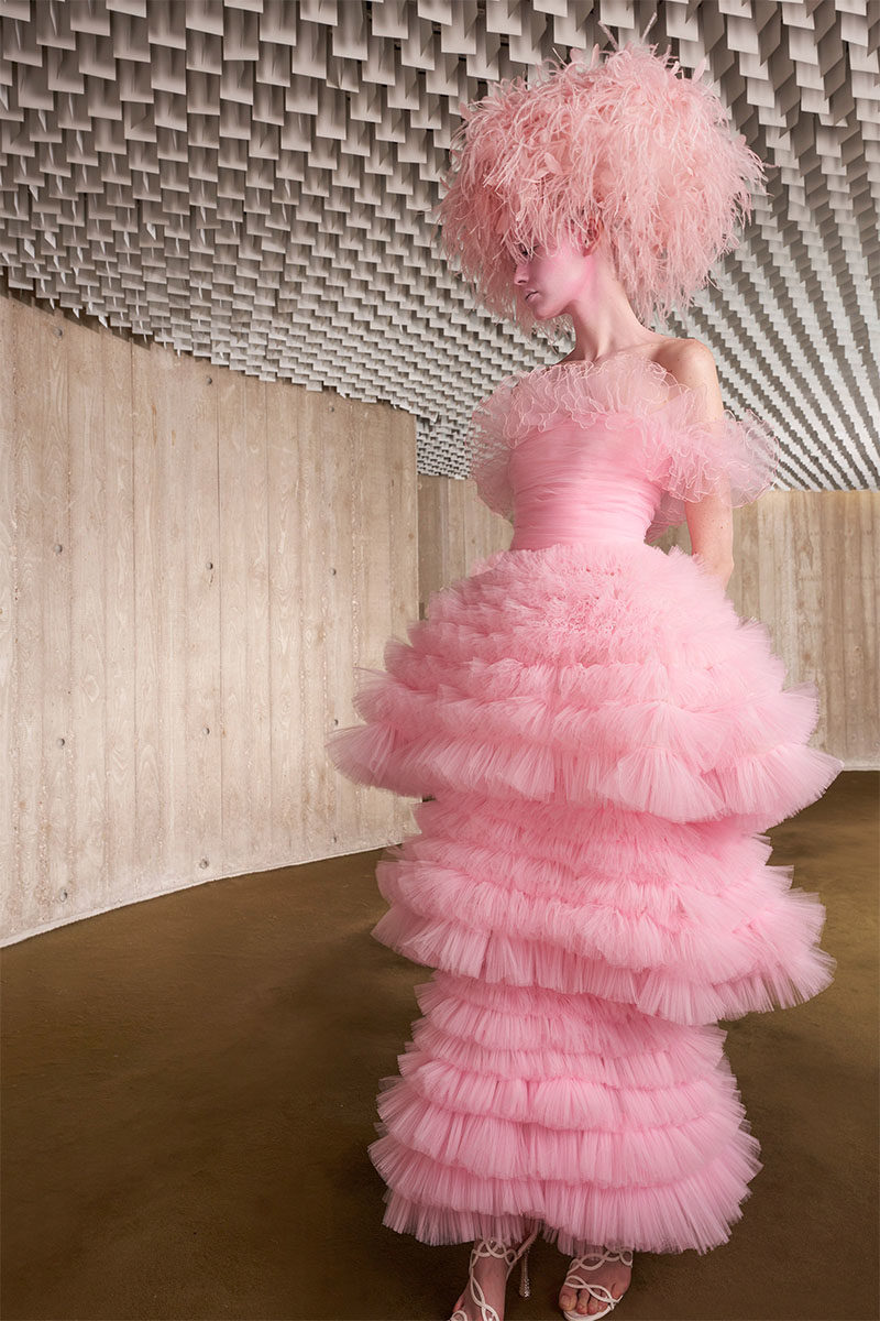 haute couture aw21 trends blush giambattista