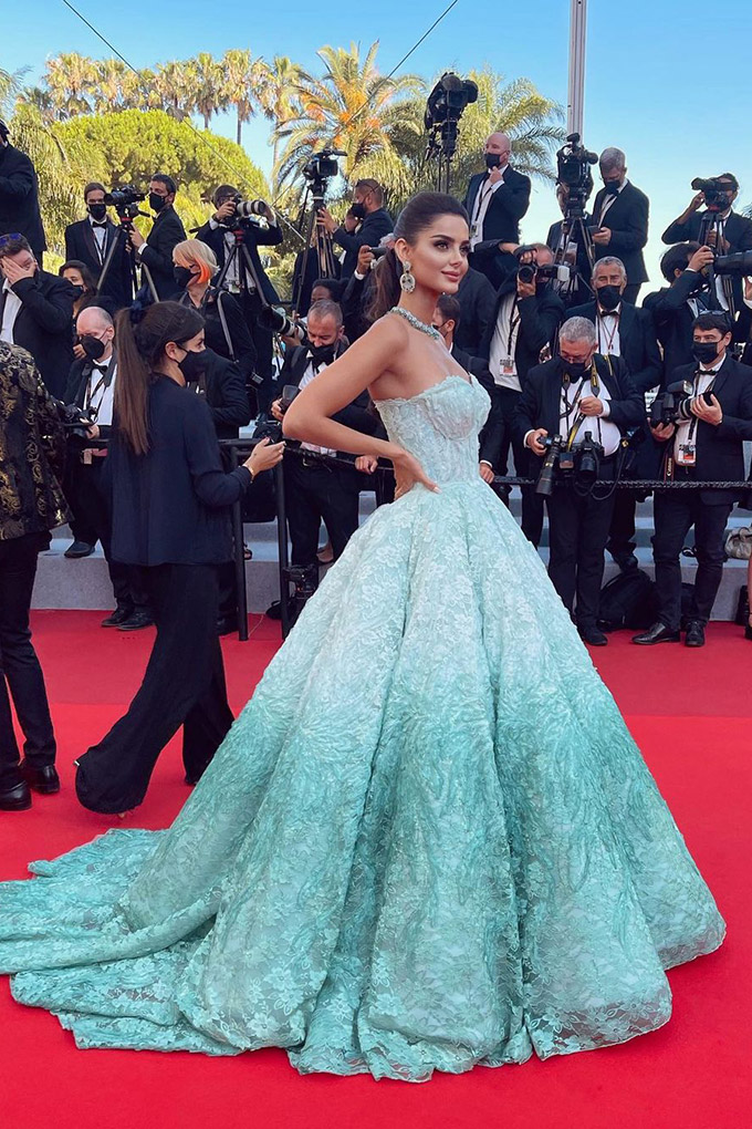 Mahlagha Jaberi in Eman Alajlan at Cannes Film Festival 2021