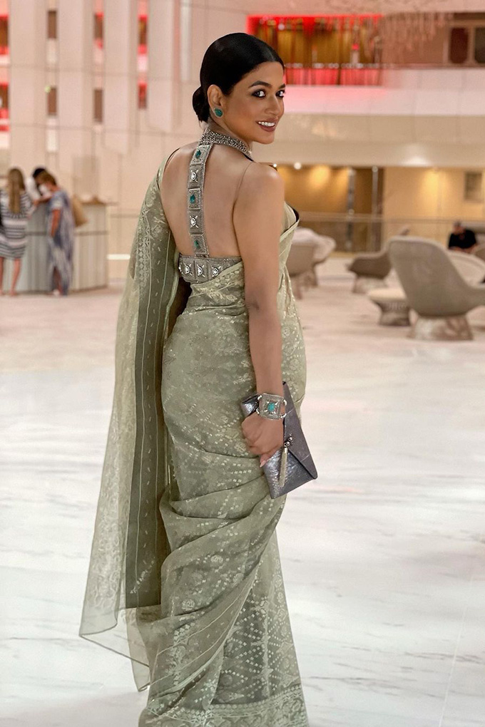 Azmeri Haque in Aarong at Cannes Film Festival 2021