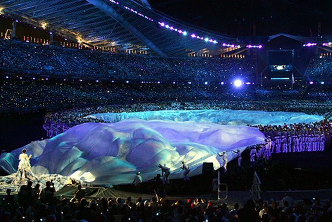 Bjork at the 2004 Athens Olympics