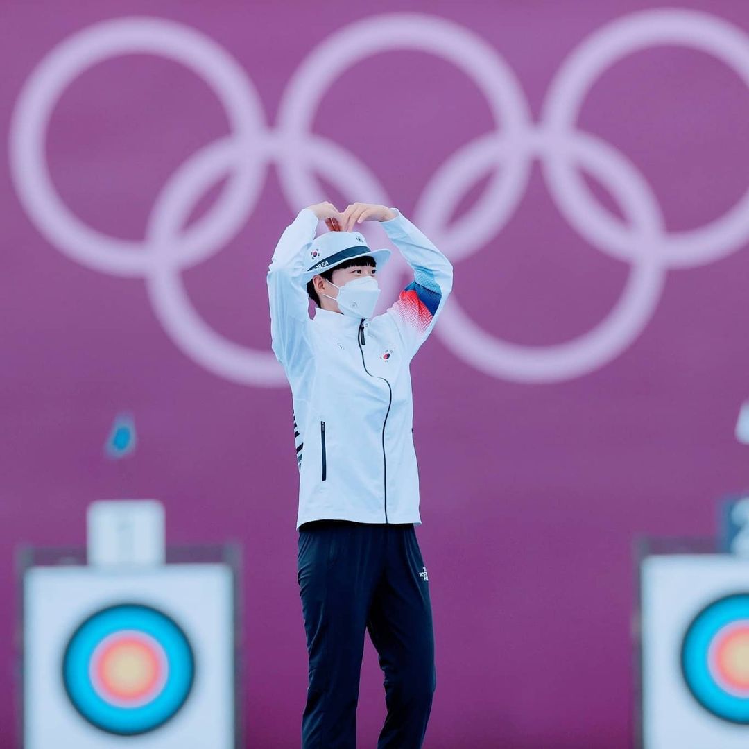 An San at Tokyo Olympics