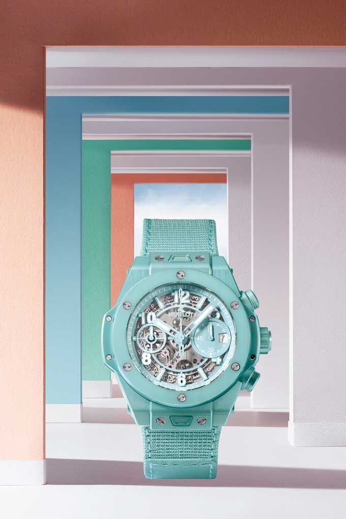 Pastel watch trend hublot