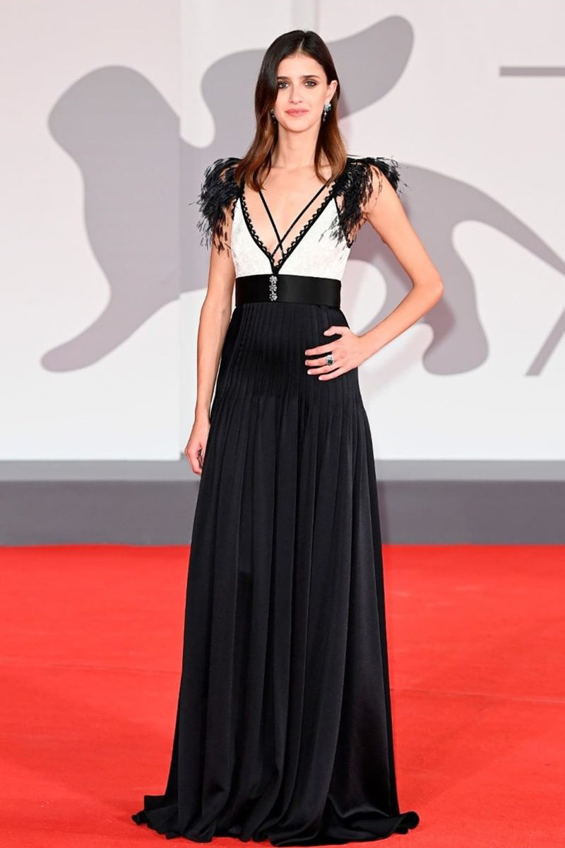 Benedetta Porcaroli in Gucci