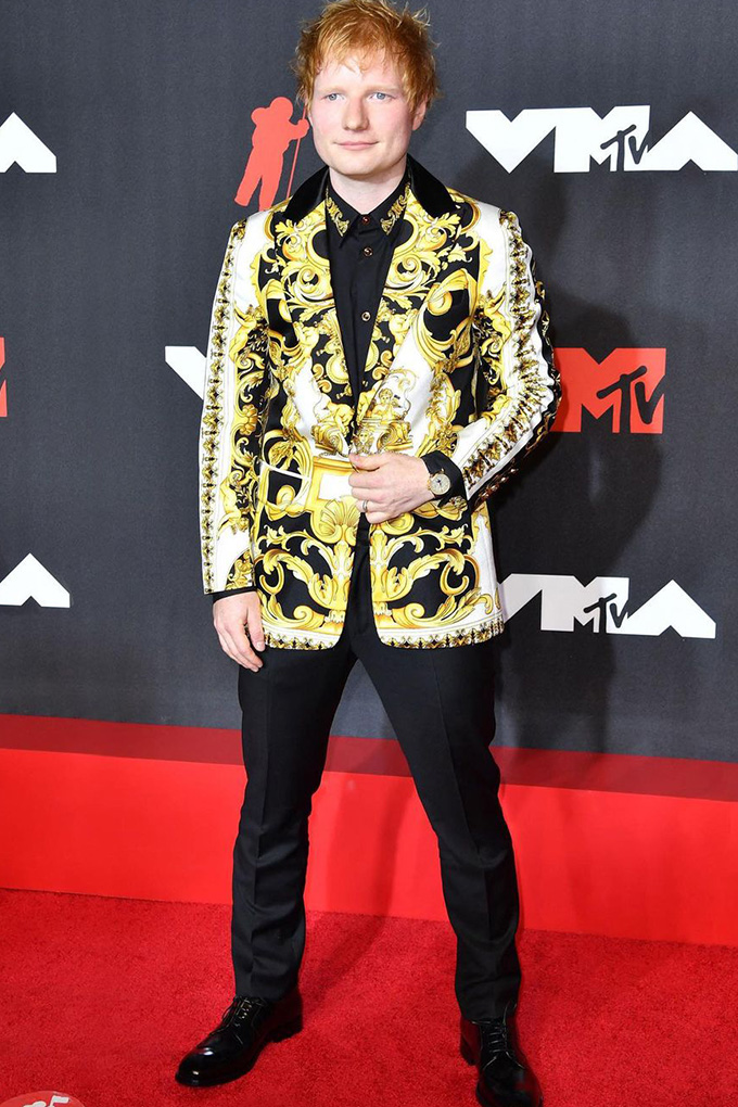 Ed Sheeran in Versace