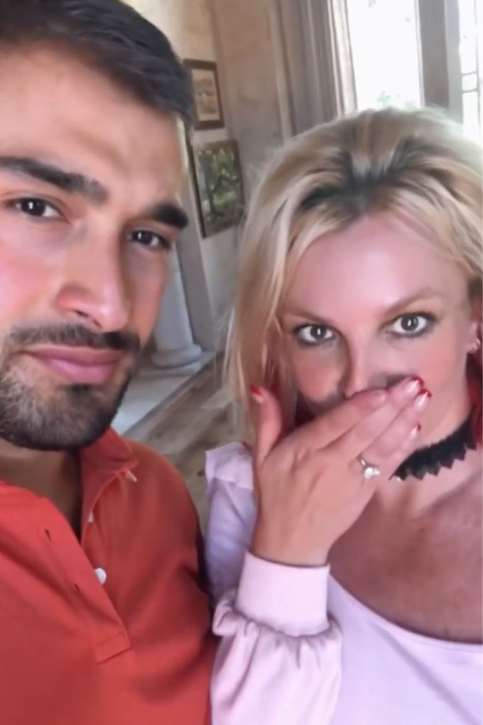 Britney Spears engagement ring
