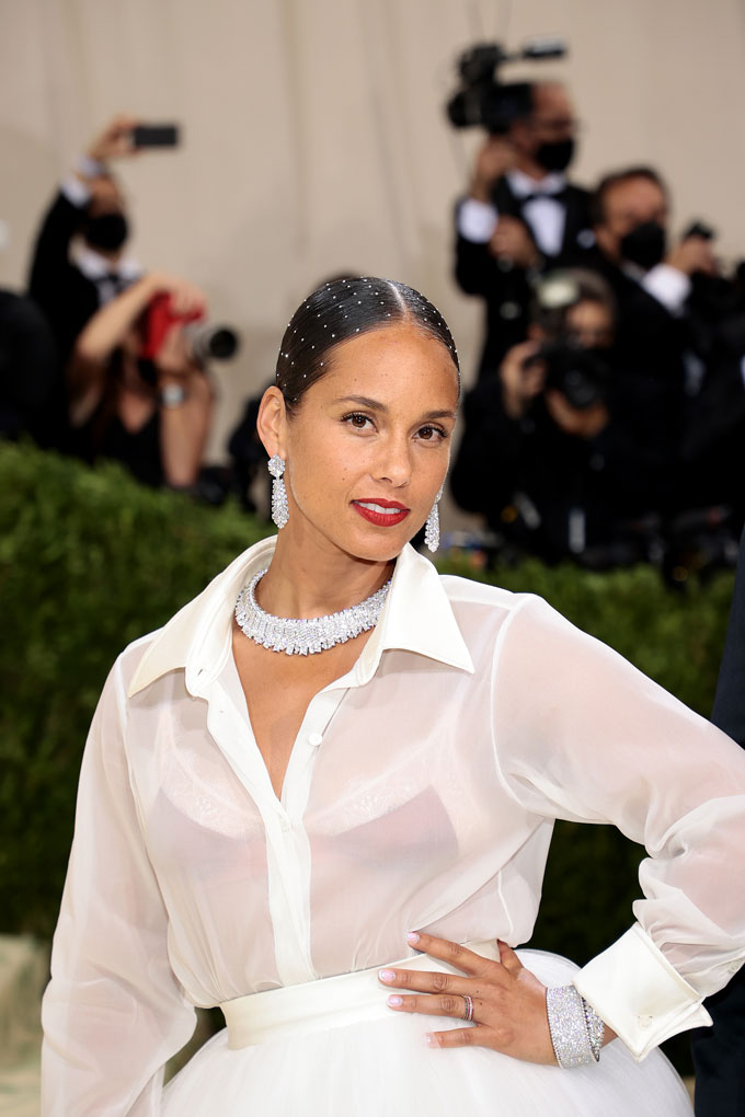 Met Gala jewellery Alicia Keys