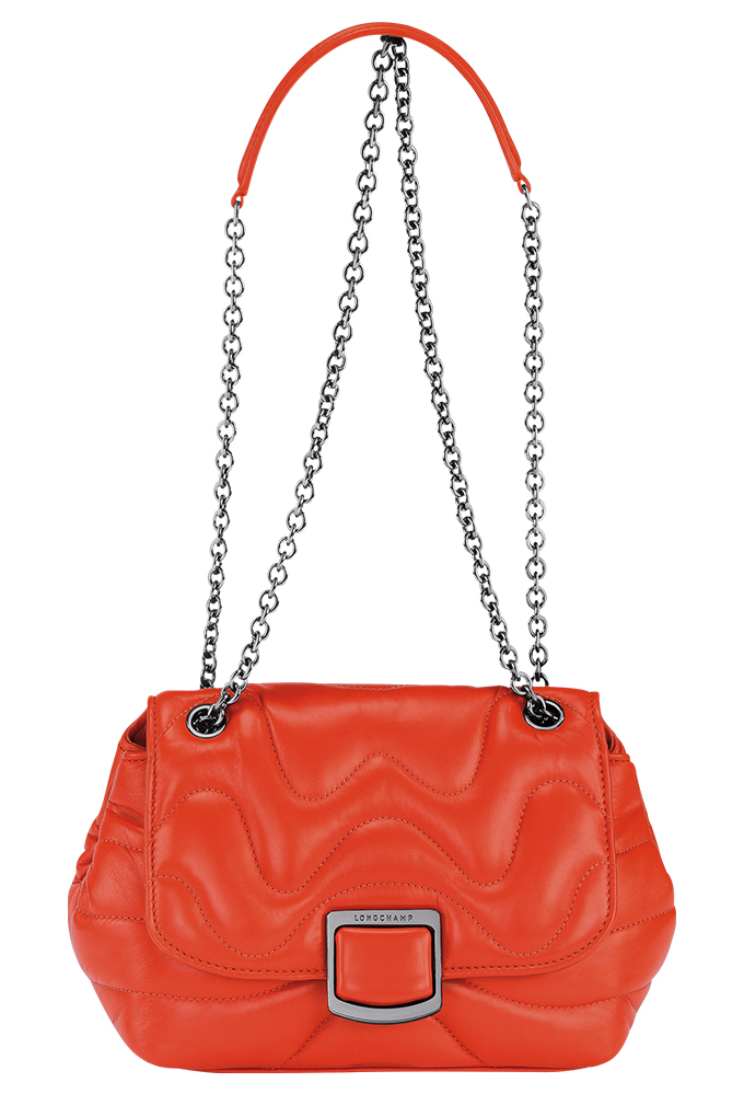 Brioche Cocoon Crossbody Bag Small in Orange_SGD1235