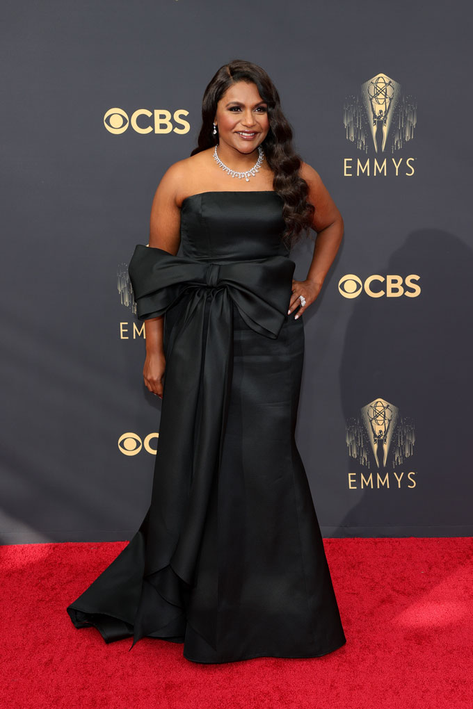 Emmy Awards jewellery Mindy Kaling