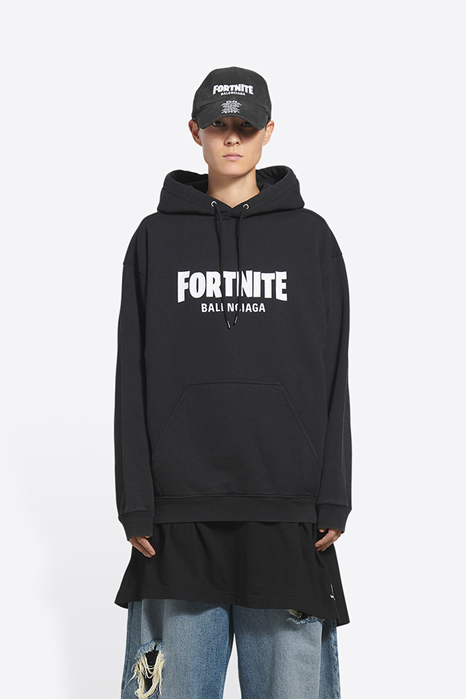 Balenciaga-Fortnite-black-hoodie