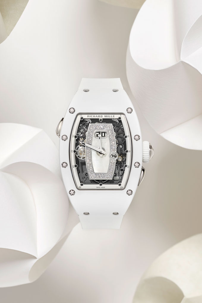 Richard Mille white ceramic