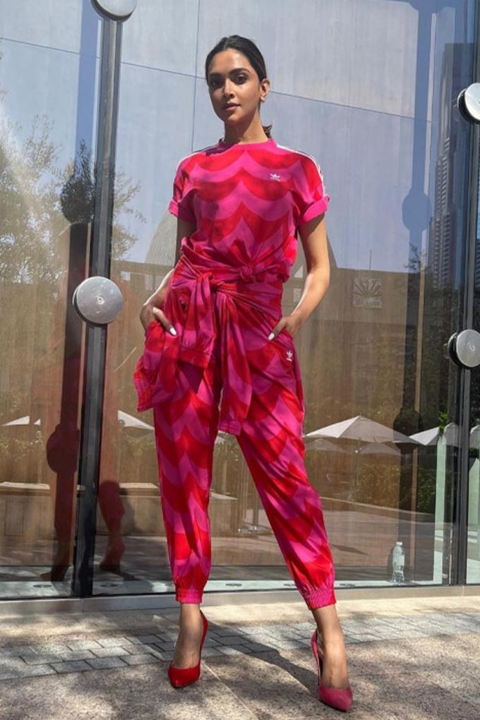 Deepika Padukone: “I admire people for whom fitness is a lifestyle”