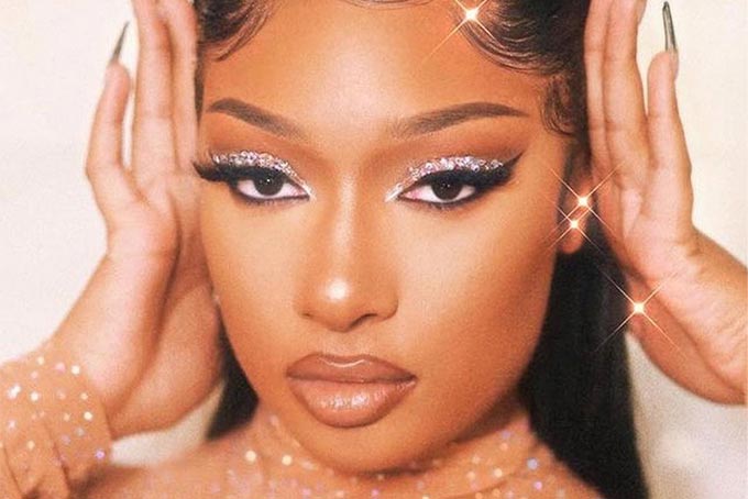 Priscilla Ono creates make-up looks for Megan Thee Stallion