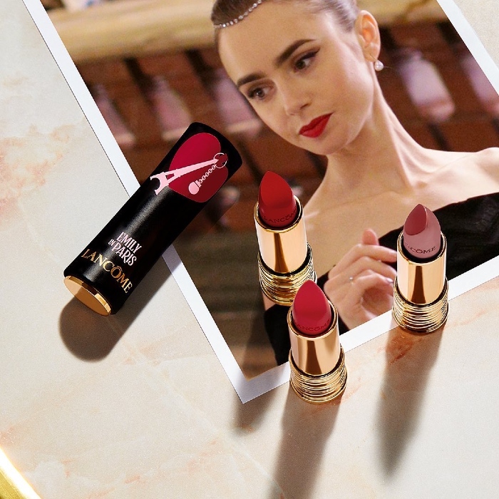 Vogue Singapore 2021 - Emily in Paris - Lancome Beauty Skincare Makeup Collection Collaboration - Emily Cooper Lily Collins