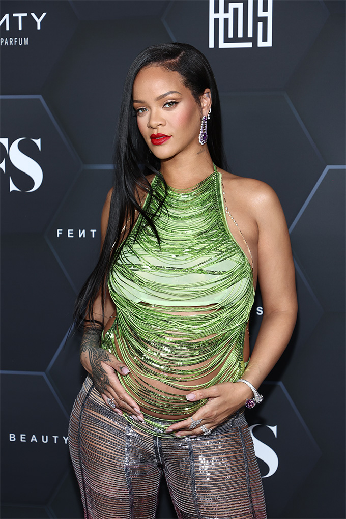 Rihanna's latest maternity look shut down the red carpet