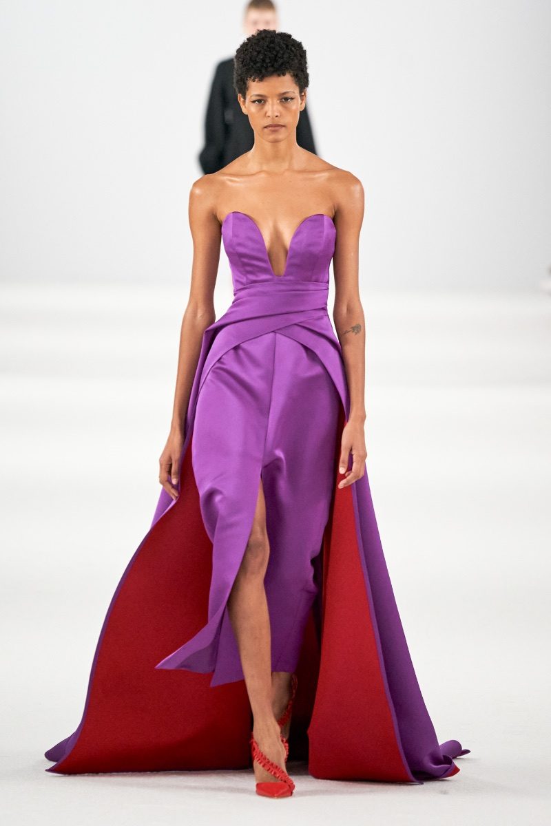 Carolina herrera 2025 purple dress