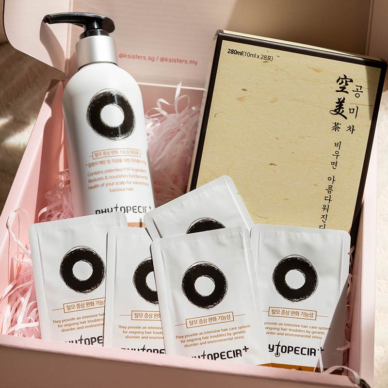 Ksisters to the rescue for new mamas experiencing postpartum hairloss and swelling