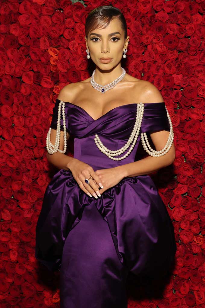 Met Gala jewellery Anitta