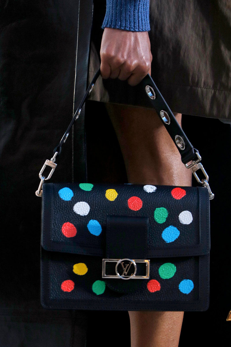 See the first set of bags from the Louis Vuitton x Yayoi Kusama  collaboration, which debuted at the Cruise 2023 show