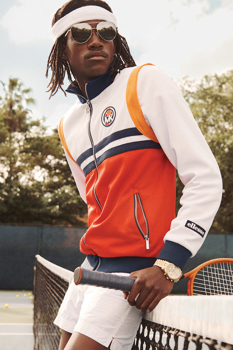 Michael Kors and Ellesse team up for a '70s, tennis-inspired