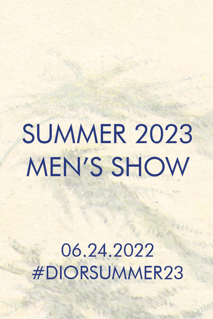 Dior men spring/summer 2023
