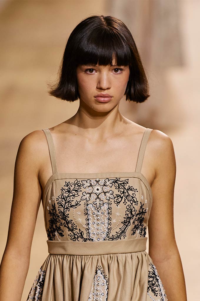 Dior couture AW22 beauty looks