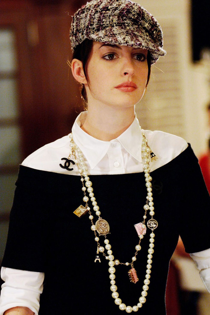 Just wanted to say that I managed to get the shirt version of Anne  Hathaway/ Andy's black Chanel dress from The Devil Wears Prada!! It's 2003  fall/winter Chanel!! : r/chanel