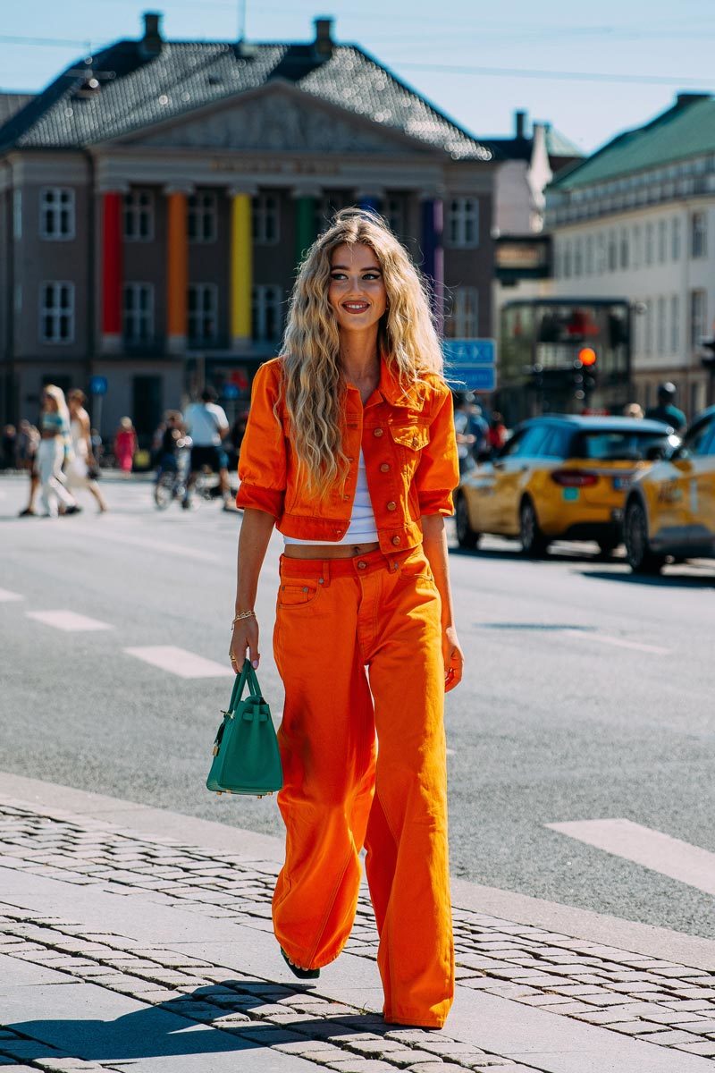 Red Pant Special at Fashion Week - Sydne Style