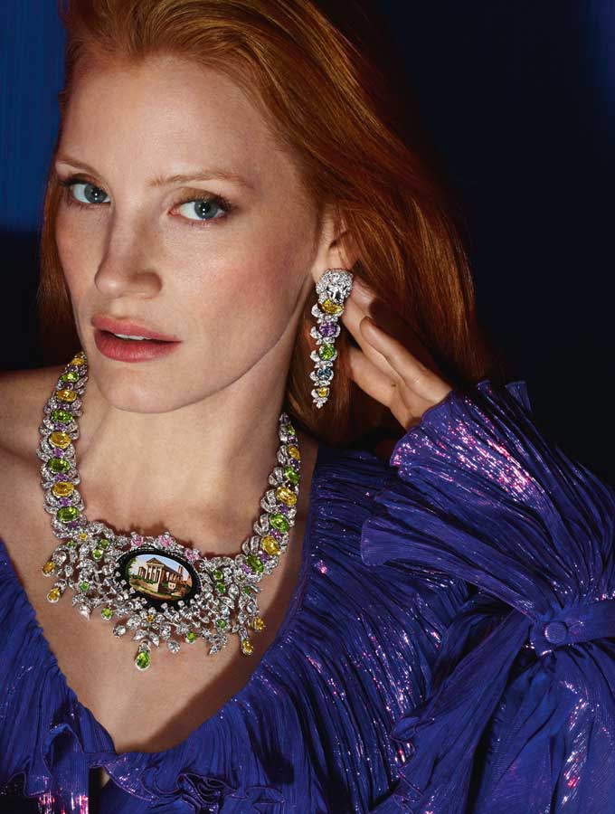 Gucci AM HJ story Jessica Chastain