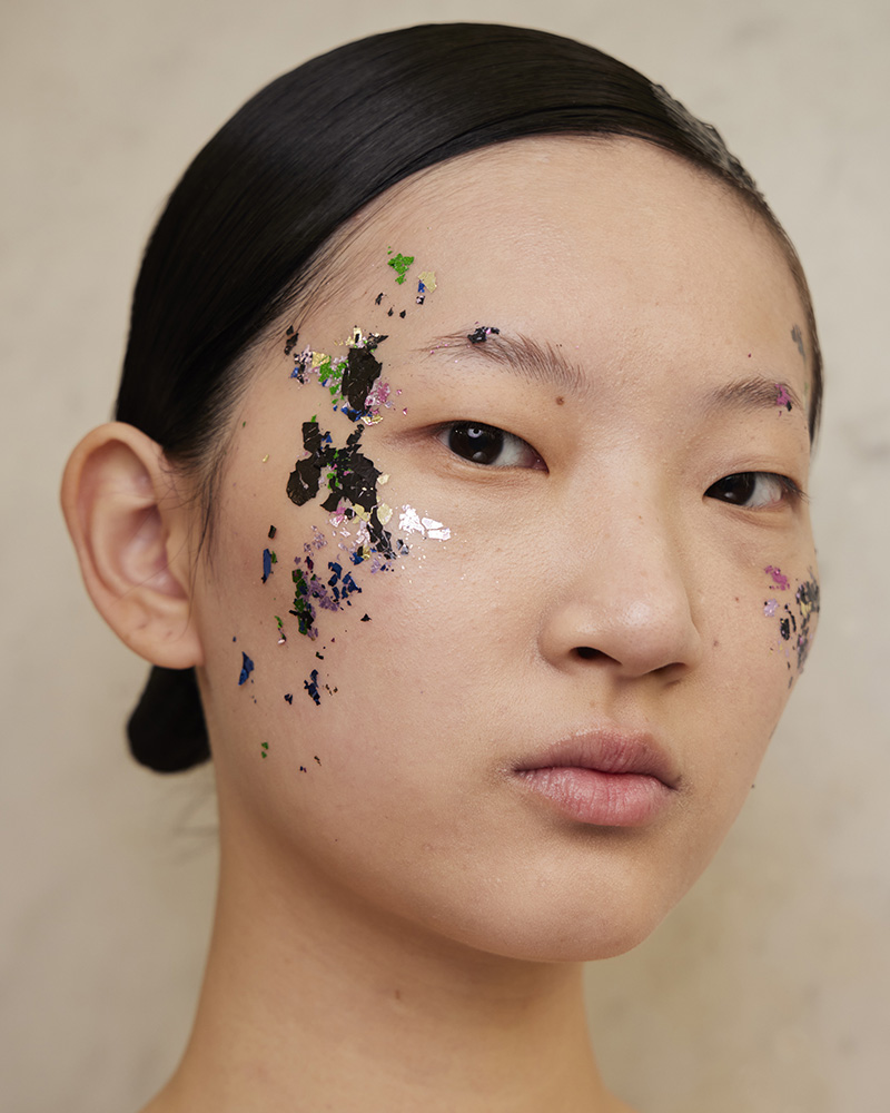 Susan Fang London Fashion Week SS23 beauty