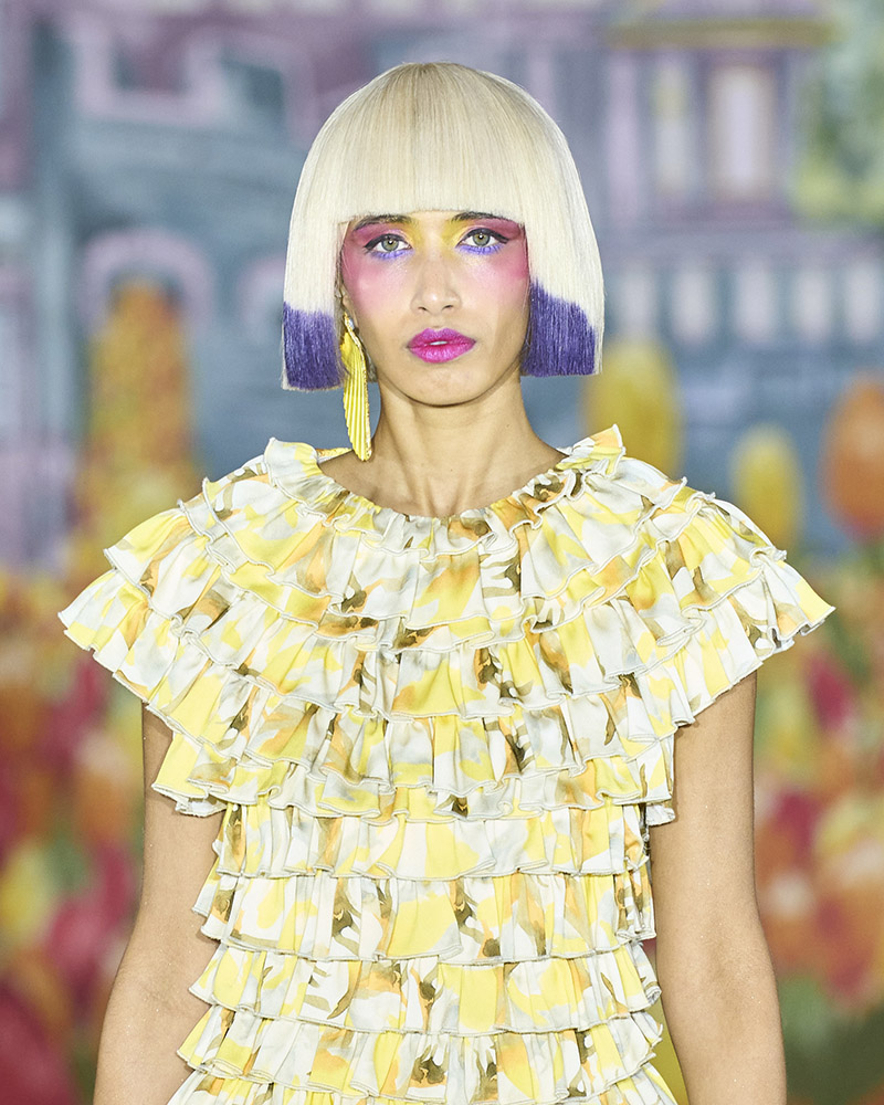 Paul Costelloe London Fashion Week SS23 beauty