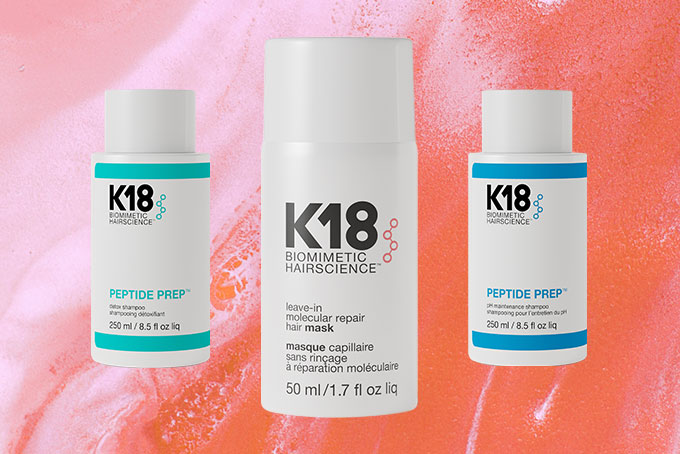 Restore life and shine to your hair with K18 Biomimetic Hairscience