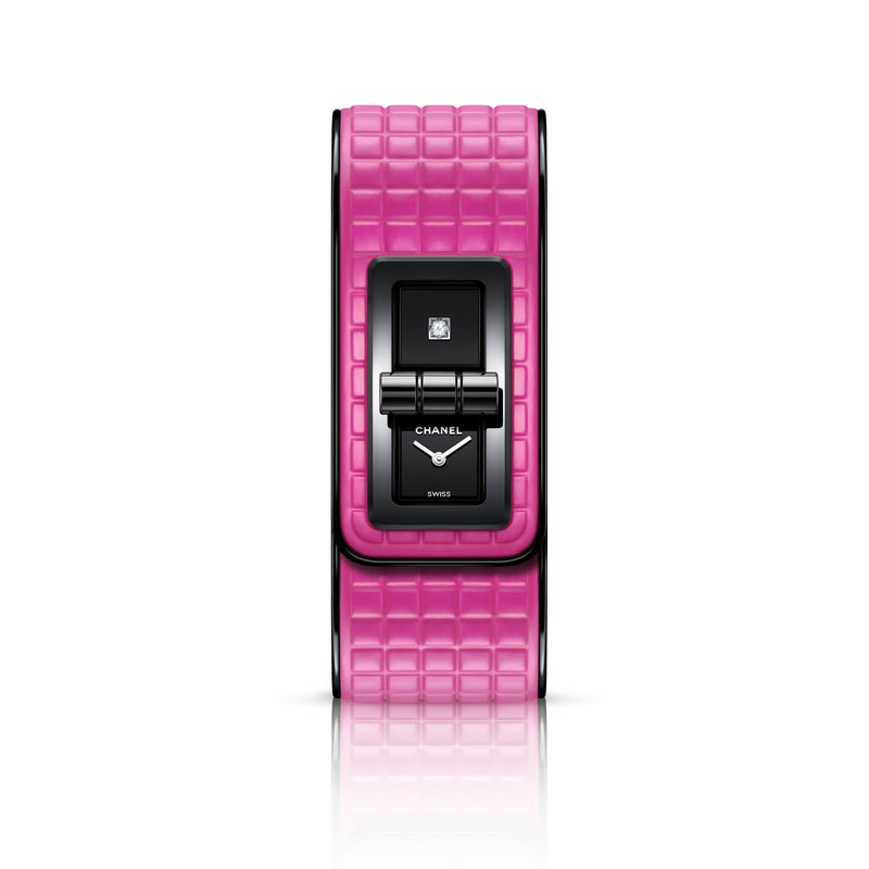 Barbiecore pink watches Chanel