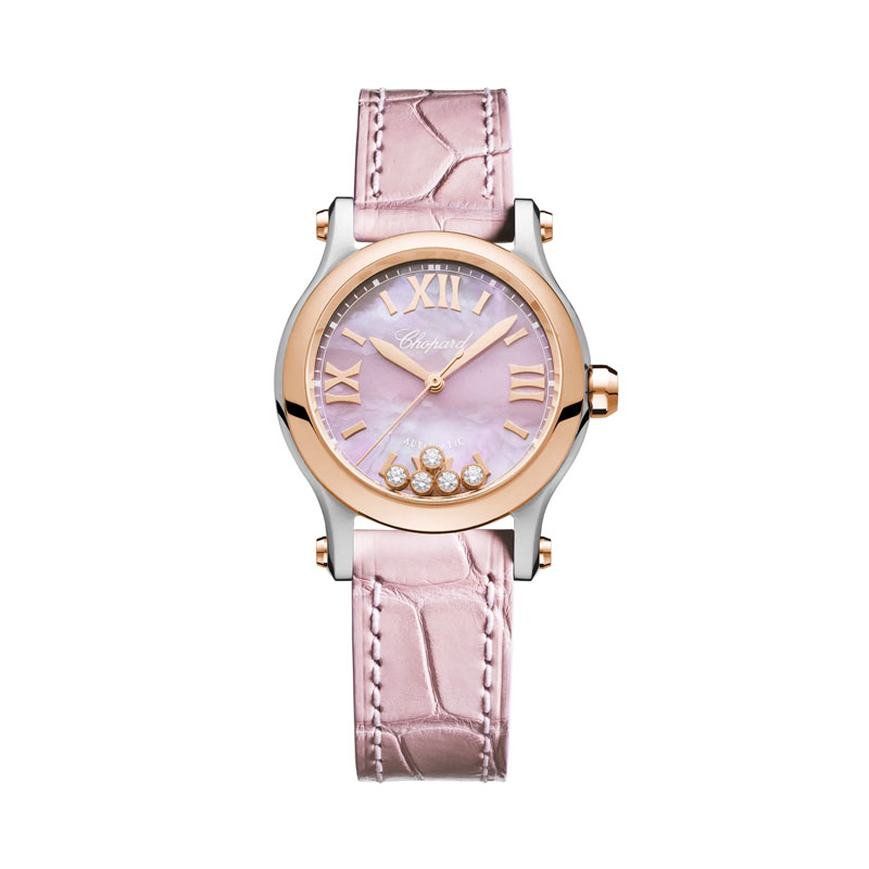 Barbiecore pink watches Chopard