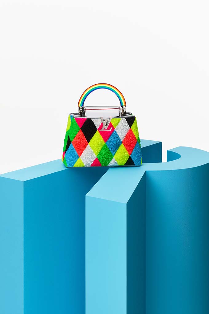 Louis Vuitton Unveils a Rainbow Bag for its 2022 Artycapucines